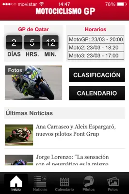 Motociclismo GP android App screenshot 0