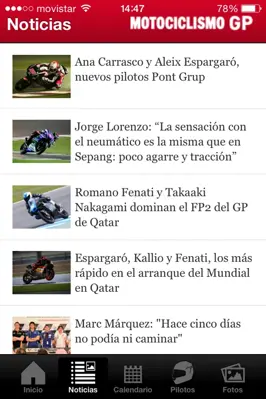 Motociclismo GP android App screenshot 1